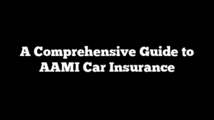 aami car insurance